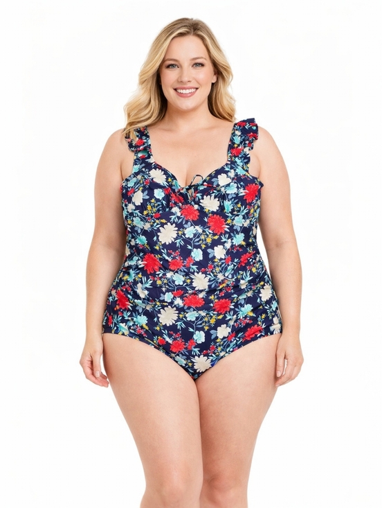 Old Navy Other - Old Navy Floral One-Piece Swimsuit – Size 2X (New Never Worn)